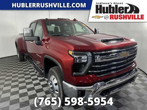 Radiant Red Tintcoat 2025 Chevrolet Silverado 3500 LTZ