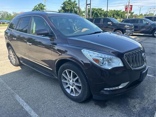 Dark Chocolate Metallic 2017 Buick Enclave Leather