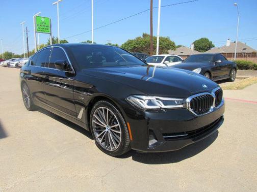 Black Sapphire Metallic 2023 BMW 530e Base