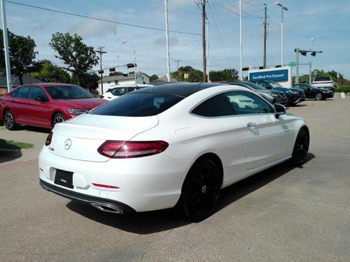 Polar White 2022 Mercedes-Benz C-Class Coupe