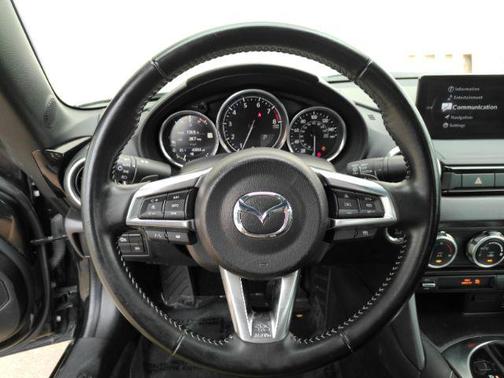 Jet Black Mica 2024 Mazda MX-5 Miata RF Grand Touring