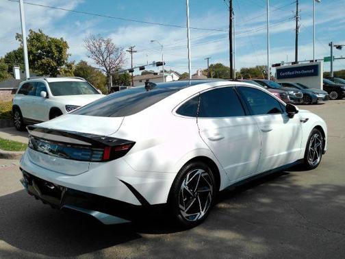 Serenity White 2024 Hyundai SONATA SEL