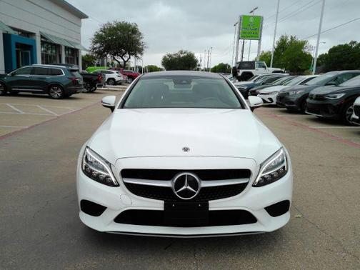 Polar White 2022 Mercedes-Benz C-Class Coupe