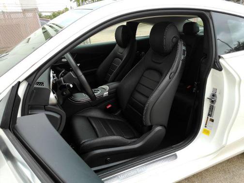 Polar White 2022 Mercedes-Benz C-Class Coupe