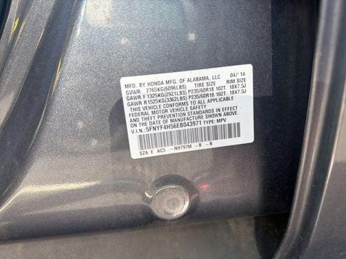 2014 Honda Pilot EX-L