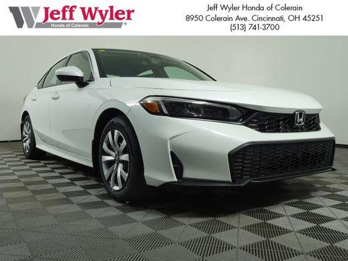 Crystal Black Pearl 2026 Honda Civic LX