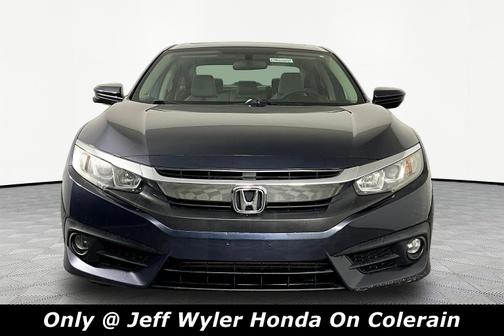 Cosmic Blue Metallic 2017 Honda Civic
