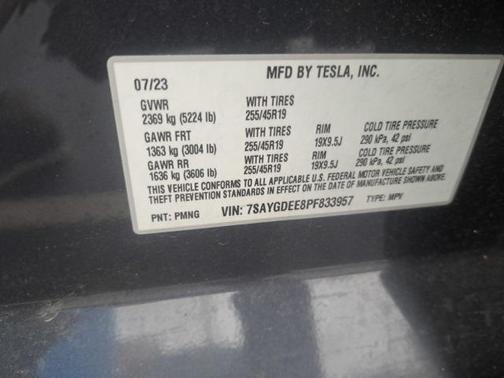 2023 Tesla Model Y Long Range