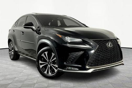 Obsidian Black 2021 Lexus NX 300 F Sport