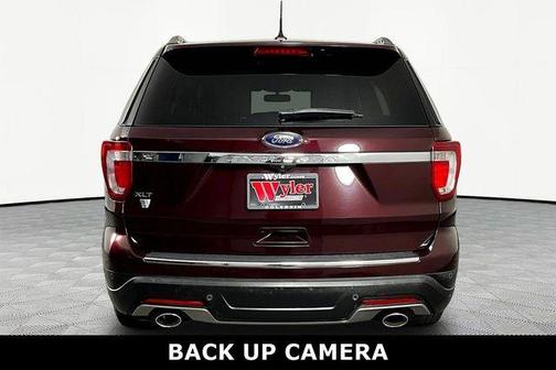 Burgundy Velvet Metallic Tinted Clearcoat 2018 Ford Explorer XLT