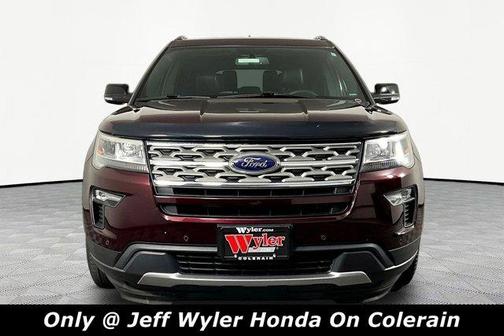 Burgundy Velvet Metallic Tinted Clearcoat 2018 Ford Explorer XLT