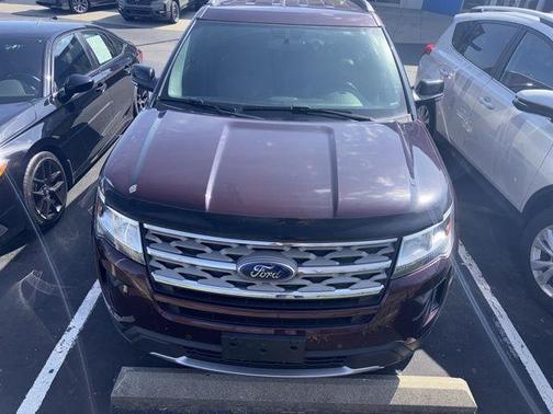 Burgundy 2018 Ford Explorer XLT