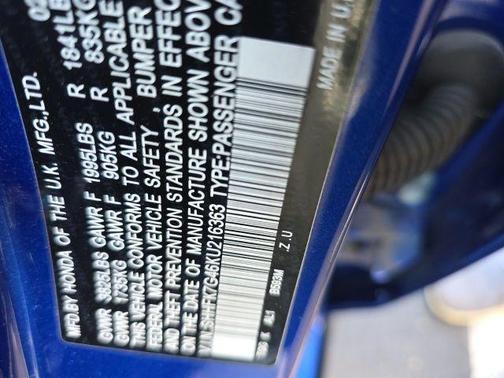 2019 Honda Civic Sport