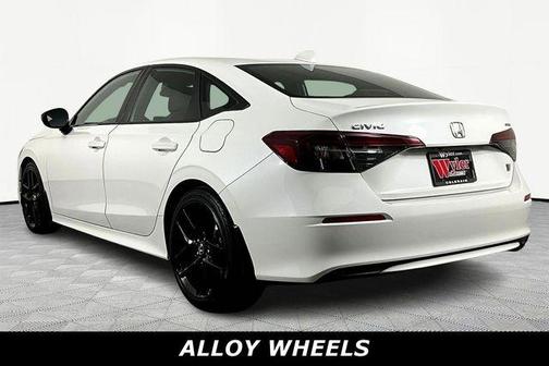 Platinum White Pearl 2025 Honda Civic Sport