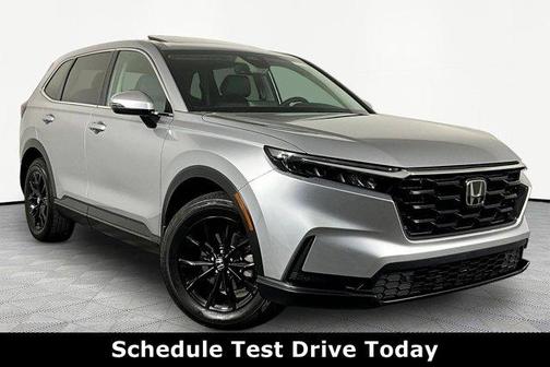 Lunar Silver Metallic 2024 Honda CR-V EX-L