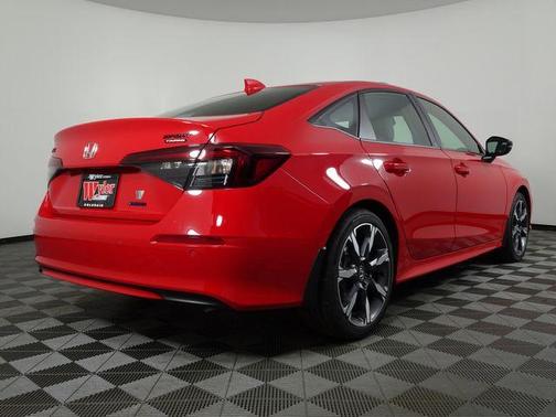 Rallye Red 2026 Honda Civic Hybrid Sport Touring