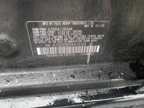 2009 Subaru Impreza 2.5i