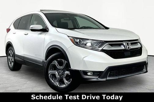Platinum White Pearl 2019 Honda CR-V EX-L