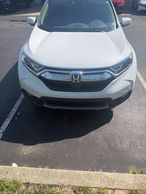 Platinum White Pearl 2019 Honda CR-V EX-L