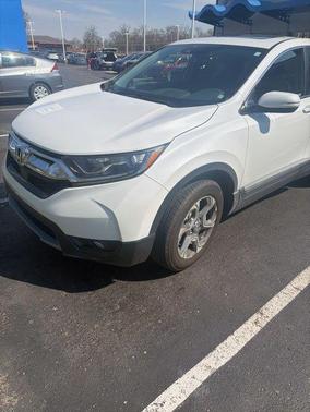 Platinum White Pearl 2019 Honda CR-V EX-L