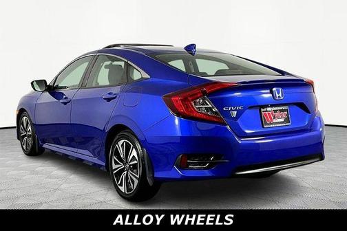 Aegean Blue Metallic 2017 Honda Civic EX-T