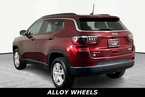 Velvet Red Pearlcoat 2022 Jeep Compass Latitude