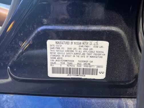 2021 INFINITI Q50 3.0t Signature Edition