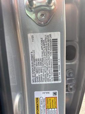 Solar Silver Metallic 2024 Honda Accord LX