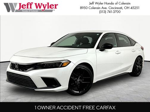 Platinum White Pearl 2024 Honda Civic