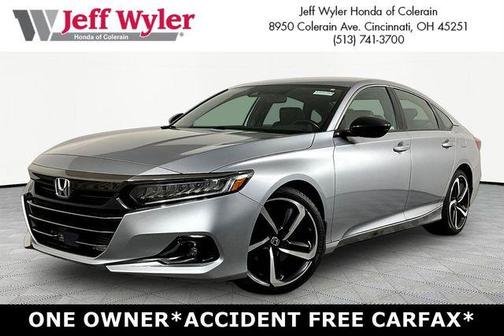 Lunar Silver Metallic 2021 Honda Accord Sport 1.5T