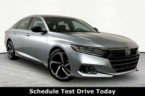 Lunar Silver Metallic 2021 Honda Accord Sport 1.5T