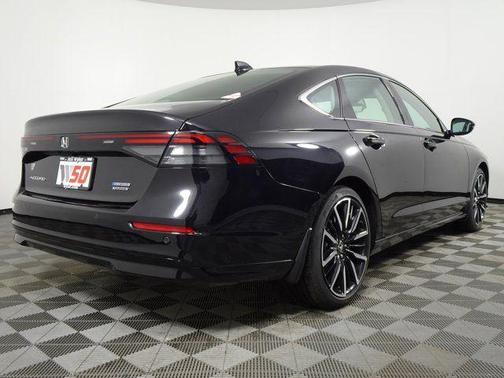 Crystal Black Pearl 2025 Honda Accord Hybrid Touring