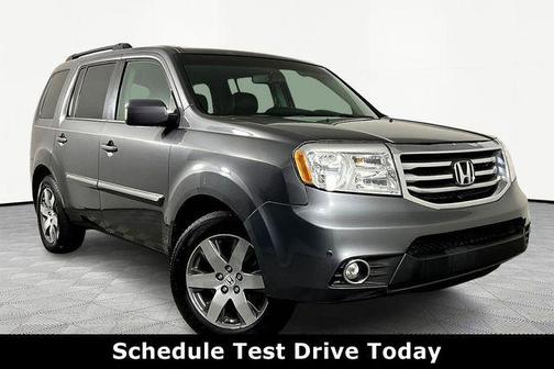 Modern Steel Metallic 2014 Honda Pilot Touring