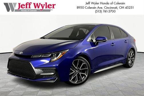 Blue Crush Metallic 2020 Toyota Corolla SE