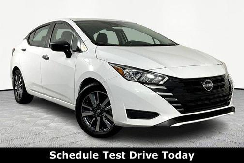 Cloud White 2024 Nissan Versa S