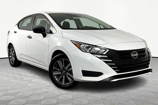 Cloud White 2024 Nissan Versa S