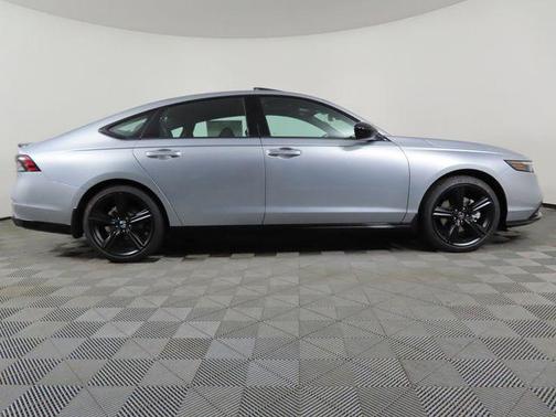 Solar Silver Metallic 2026 Honda Accord Hybrid Sport-L