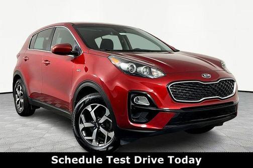 Hyper Red 2022 Kia Sportage LX