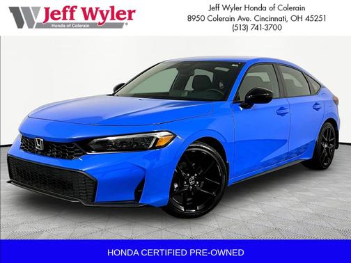 Boost Blue Pearl 2025 Honda Civic