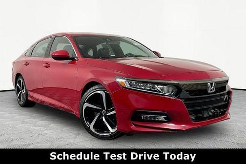 San Marino Red 2018 Honda Accord Sport