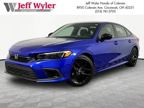 Aegean Blue Metallic 2024 Honda Civic