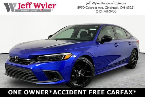 Aegean Blue Metallic 2024 Honda Civic