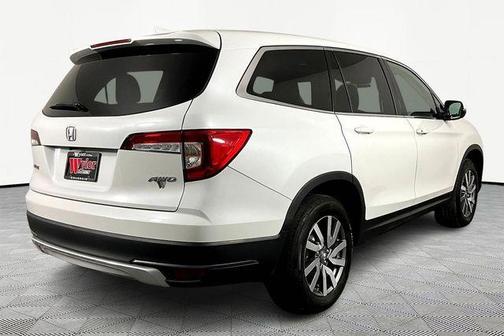 Platinum White Pearl 2021 Honda Pilot EX-L