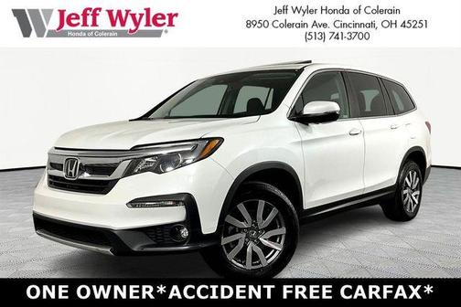 Platinum White Pearl 2021 Honda Pilot EX-L