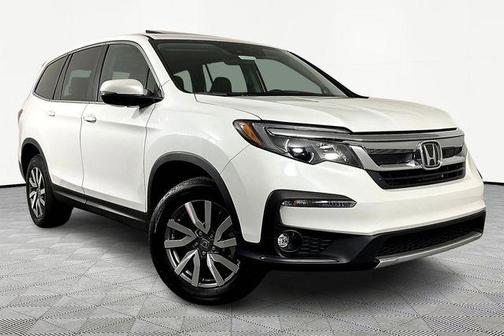 Platinum White Pearl 2021 Honda Pilot EX-L
