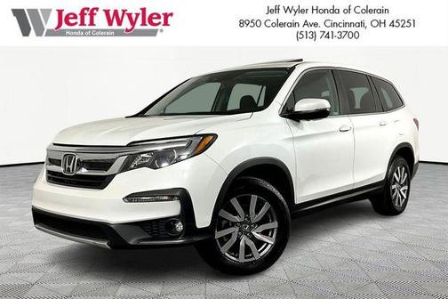 Platinum White Pearl 2021 Honda Pilot EX-L