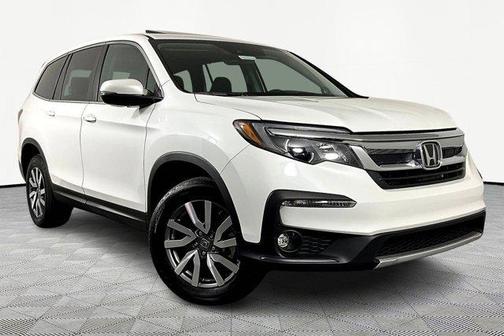 Platinum White Pearl 2021 Honda Pilot EX-L