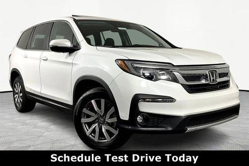 Platinum White Pearl 2021 Honda Pilot EX-L