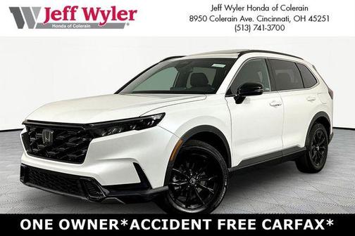 Platinum White Pearl 2023 Honda CR-V Hybrid Sport