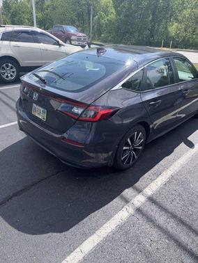 Meteorite Gray Metallic 2024 Honda Civic EX-L